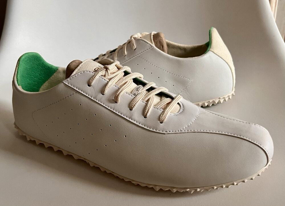 PLAE Ty Sun Leather Sneakers Men’s 10.5 Women’s 12 White Green 558010-100
